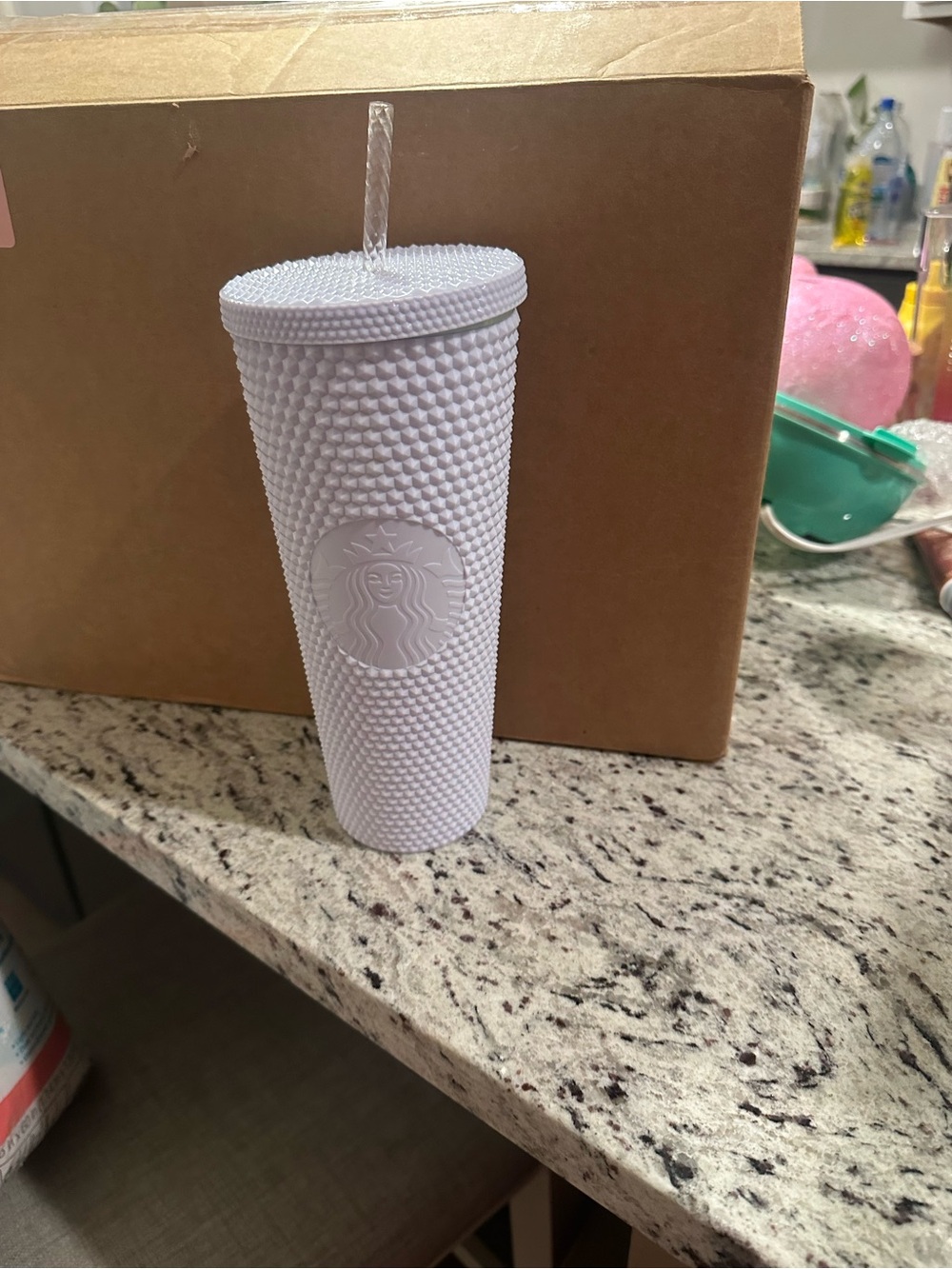 Starbucks Studded Tumbler in Pale Lavender